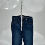 Guess Skinny Jeans - 29W UK 10 Dark Wash Cotton Blend