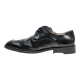 KENNETH COLE Derby Shoes Black Leather Mens UK 10