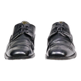 KENNETH COLE Derby Shoes Black Leather Mens UK 10