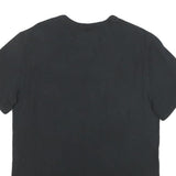 CHAMPION Mens Black Red Logo Modern T-Shirt M Short Sleeve Crew Neck