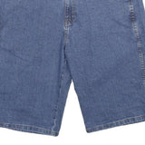 DICKIES Mens Denim Blue Casual Shorts L W36 Cotton Blend Relaxed Fit Workwear