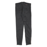 JECKERSON Womens Black Slim Skinny Denim Woven Cotton Blend Jeans W26 L28