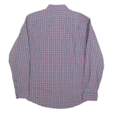 POLO RALPH LAUREN Mens Blue Red Check Shirt XL Button Down Casual Cotton Blend