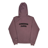 Carhartt Hoodie - Medium Purple Cotton Blend
