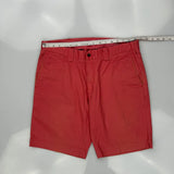 Polo By Ralph Lauren Chino Shorts - 32W 9L Red Cotton