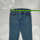 516 Levis Jeans - 34W 32L Blue Cotton