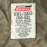 Dickies Jacket - 2XL Green Cotton