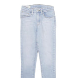 LEVI'S Womens Jeans Blue Slim Skinny Denim Light W25 L30 Classic Comfortable Zip