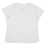 CHAMPION Womens Light Grey Graphic T-Shirt XL Short Sleeve Crew Neck Casual