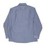 Tommy Hilfiger Slim Fit Shirt - Large Blue Cotton