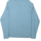 NIKE Mens Blue Cotton Blend Pullover Hoodie S Casual Lightweight Sportswear