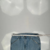 Basic Editions Cargo Pants - 36W 29L Light Wash Cotton