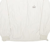 GLENMUIR Mens White Golfclub Sedrun Crew Neck M Lightweight Pullover Sweatshirt