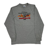 Hempfield Soccer Club Adidas Graphic Long Sleeve T-Shirt - Large Gray Cotton