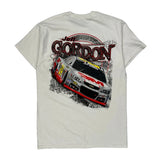Jeff Gordon Unbranded Nascar T-Shirt - Medium White Cotton