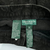 Ralph Lauren Cord Trousers - 28″ Waist Black Corduroy