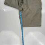 Schmidt Carpenter Shorts - 35W 11L Gray Cotton