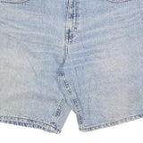 GREAT LAND Mens Denim Blue Casual Shorts M W32 Cotton Blend Classic Fit
