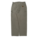 Carhartt Carpenter Trousers - 32W 31L Grey Cotton