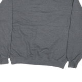CHAMPION Mens Grey IUPUI Jaguars Crew Neck L Cotton Sweatshirt Pullover
