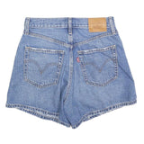 LEVI'S Womens Denim Blue Casual Denim Shorts S W26 Classic Fit
