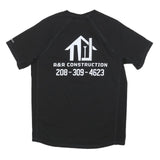 CARHARTT Mens Black & Yellow Graphic T-Shirt M Short Sleeve Crew Neck