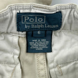 Age 6 Polo By Ralph Lauren Cargo Cargo Shorts - X-Smallw 5L Beige Cotton