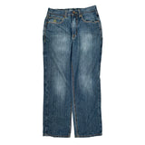 Eight 732 Graphic Jeans - 33W 33L Yellow Cotton