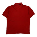 Lacoste Polo Shirt - Medium Red Cotton