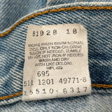 Made In USA Levis 510 Slim Fit Jeans - 31W 29L Light Wash Cotton