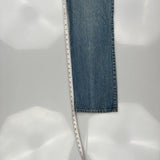 Made In USA Orange Tabs Levis California Straights Jeans - 28W 31L Blue Denim