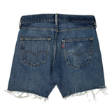 Levis Denim Shorts - 31W 7L Blue Denim