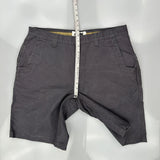 Mountain Khakis Shorts - 38W 11L Gray Cotton