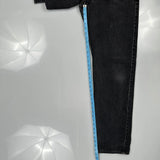 501 Levis Jeans - 34W 34L Grey Denim