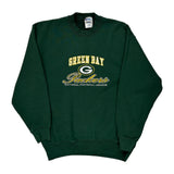 Green Bay Packers Pro Player Nfl Sweatshirt - Large Green Cotton Blend