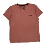 Save Our Home Planet Patagonia Graphic T-Shirt - Large Pink Cotton