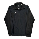 Climawarm Adidas Track Jacket - Medium Black Polyester