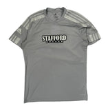 D.C. United Adidas Football Shirt - Medium Grey Polyester