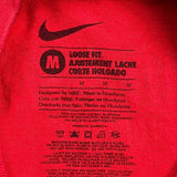 Ohio State Football Nike T-Shirt - Medium Red Cotton