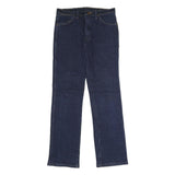 WRANGLER Mens Slim Blue Jeans Denim W33 L32 Classic Straight Zip Pocket