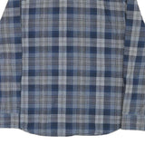 VANS Mens Blue Check Shirt M Long Sleeve Cotton Blend Casual Western Style