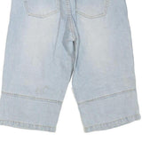 COYOTE TRADEMARK Mens Shorts Blue Denim M W32 Casual Relaxed Fit Cotton Blend