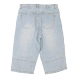 COYOTE TRADEMARK Mens Shorts Blue Denim M W32 Casual Relaxed Fit Cotton Blend