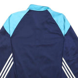ADIDAS Mens Blue & Light Blue FC Aire-Le-Lignon Geneva Jacket S Polyester Blend