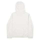 NIKE Womens White Hoodie XS Cotton Blend Pullover Lightweight Casual