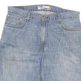 LEVI'S Mens Shorts Blue Loose Straight Denim 2XL W36 Casual Summer Wear