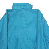 COLUMBIA Womens Blue Outdoor Jacket M Polyester Zip Plain Lightweight Activewear