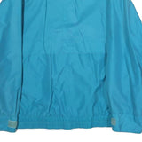 COLUMBIA Womens Blue Outdoor Jacket M Polyester Zip Plain Lightweight Activewear