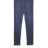LEVI'S Womens Jeans Blue Slim Skinny Denim Medium W26 L32 Stylish Zip Closure