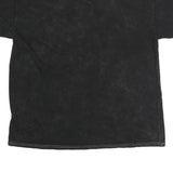 TOYOTA Mens Black Cotton Supra Graphic T-Shirt XL Short Sleeve Crew Neck Night